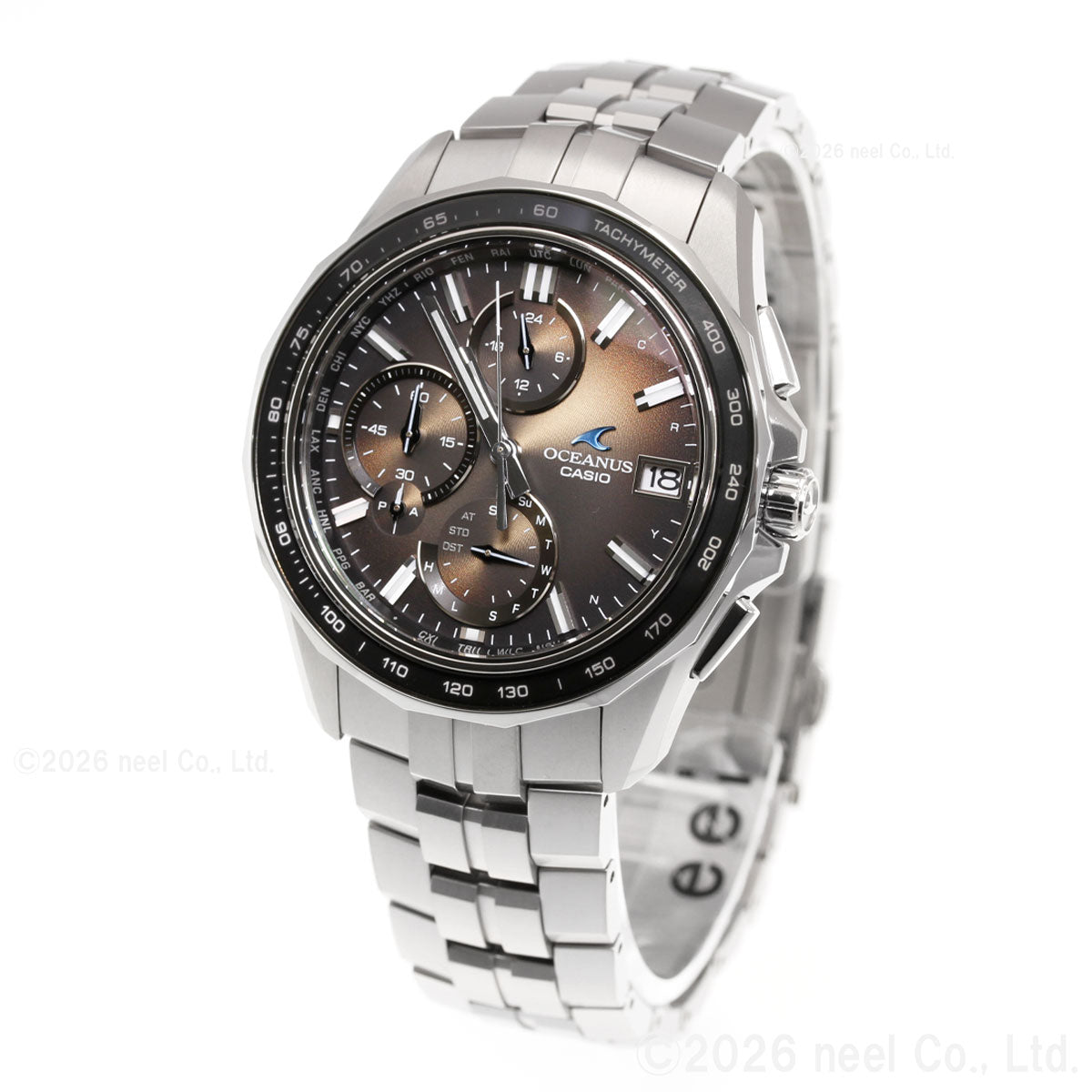 オシアナス Manta マンタ 限定 OCW-S7000RA-5AJF 腕時計 電波 ソーラー CASIO OCEANUS カシオ Premium Production Line Retro Tone Collection