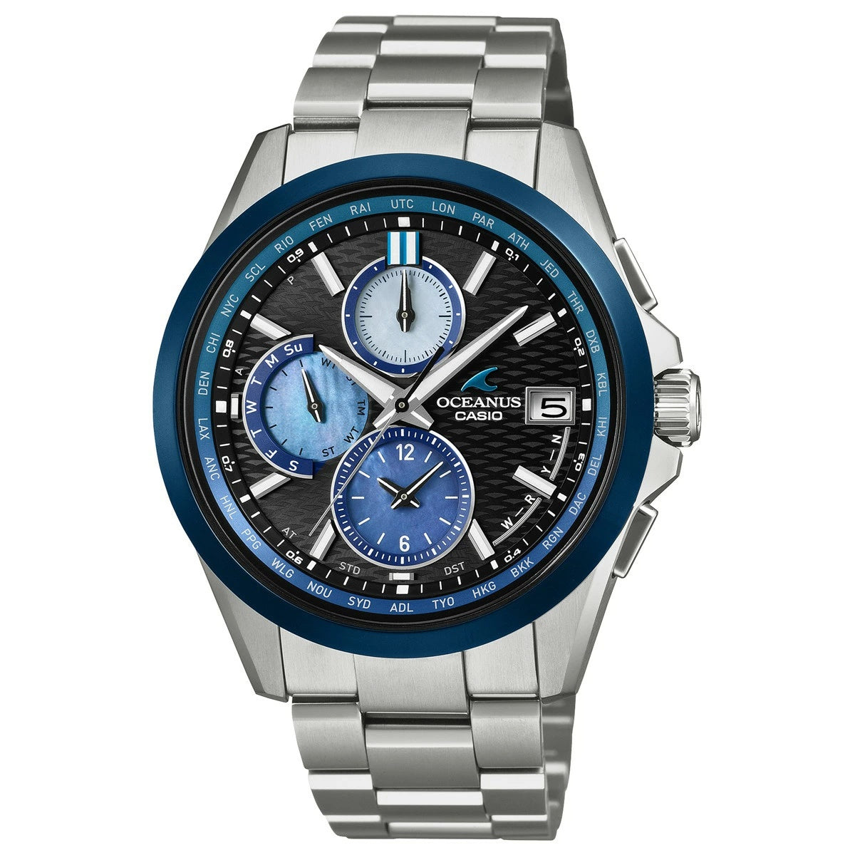 カシオ オシアナス 電波 ソーラー INDIGO OCEAN 阿波藍 限定 腕時計 メンズ CASIO OCEANUS CLASSIC LINE OCW-T2600AP-1AJF Premium Production Line【2026 新作】