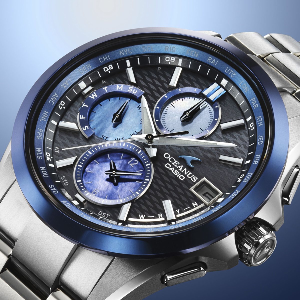 カシオ オシアナス 電波 ソーラー INDIGO OCEAN 阿波藍 限定 腕時計 メンズ CASIO OCEANUS CLASSIC LINE OCW-T2600AP-1AJF Premium Production Line【2026 新作】