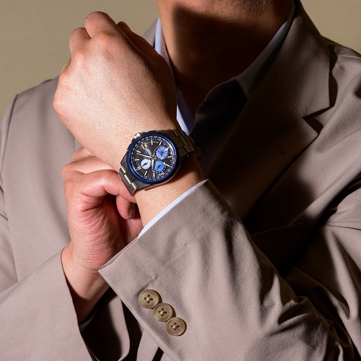 カシオ オシアナス 電波 ソーラー INDIGO OCEAN 阿波藍 限定 腕時計 メンズ CASIO OCEANUS CLASSIC LINE OCW-T2600AP-1AJF Premium Production Line【2026 新作】