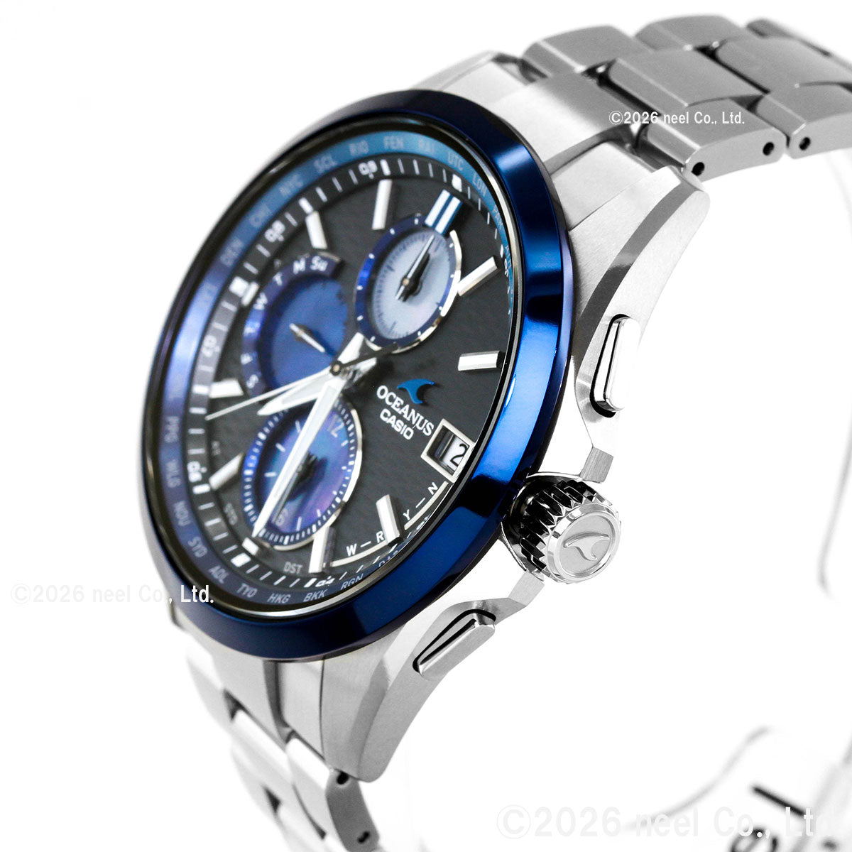 カシオ オシアナス 電波 ソーラー INDIGO OCEAN 阿波藍 限定 腕時計 メンズ CASIO OCEANUS CLASSIC LINE OCW-T2600AP-1AJF Premium Production Line【2026 新作】