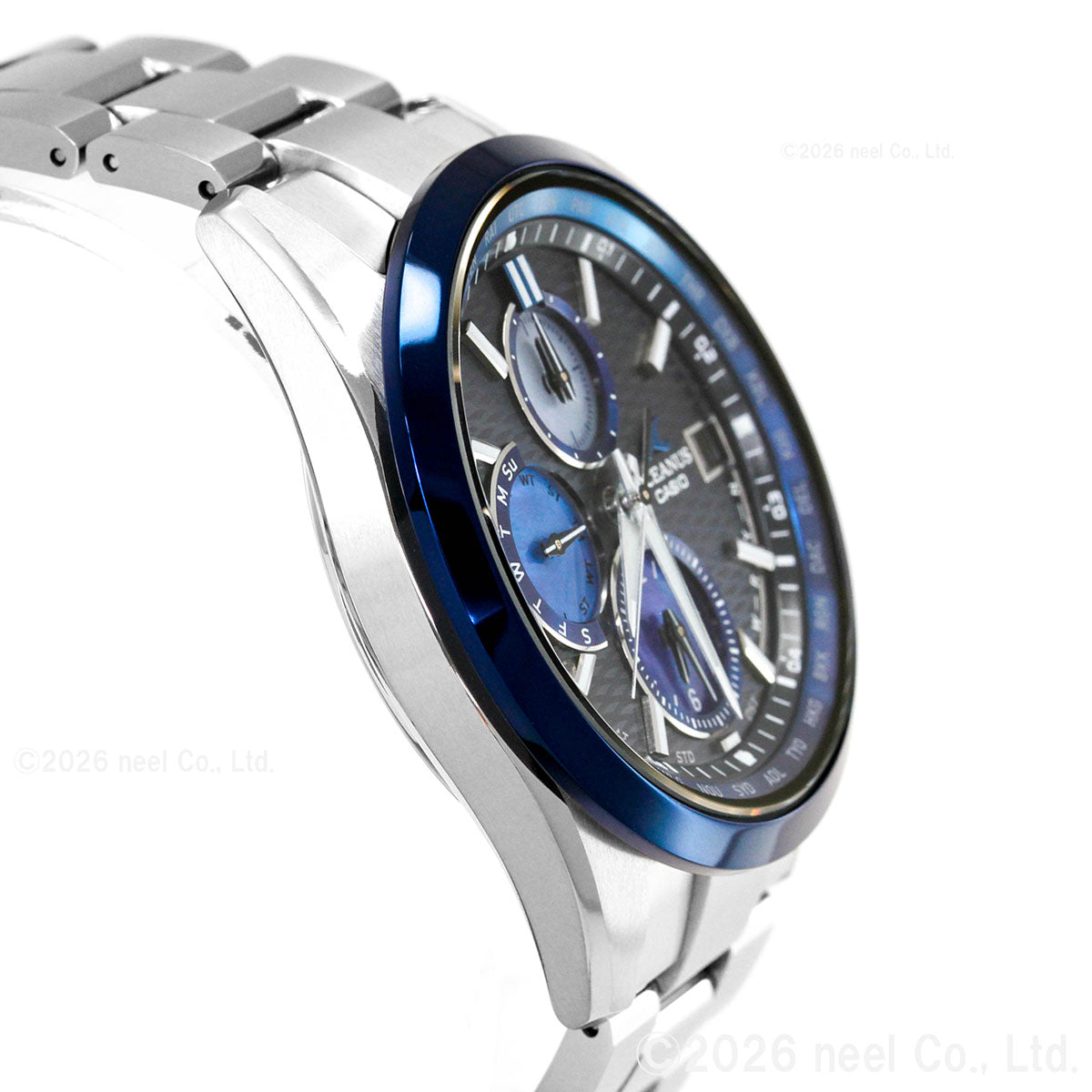 カシオ オシアナス 電波 ソーラー INDIGO OCEAN 阿波藍 限定 腕時計 メンズ CASIO OCEANUS CLASSIC LINE OCW-T2600AP-1AJF Premium Production Line【2026 新作】