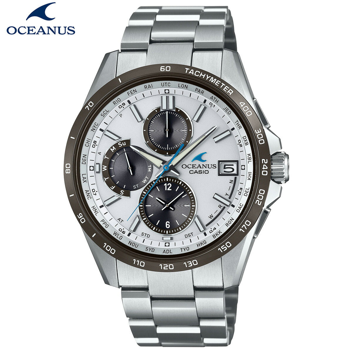 カシオ オシアナス 電波 ソーラー 腕時計 メンズ タフソーラー CASIO OCEANUS CLASSIC LINE OCW-T2600J-7AJF Premium Production Line【2024 新作】