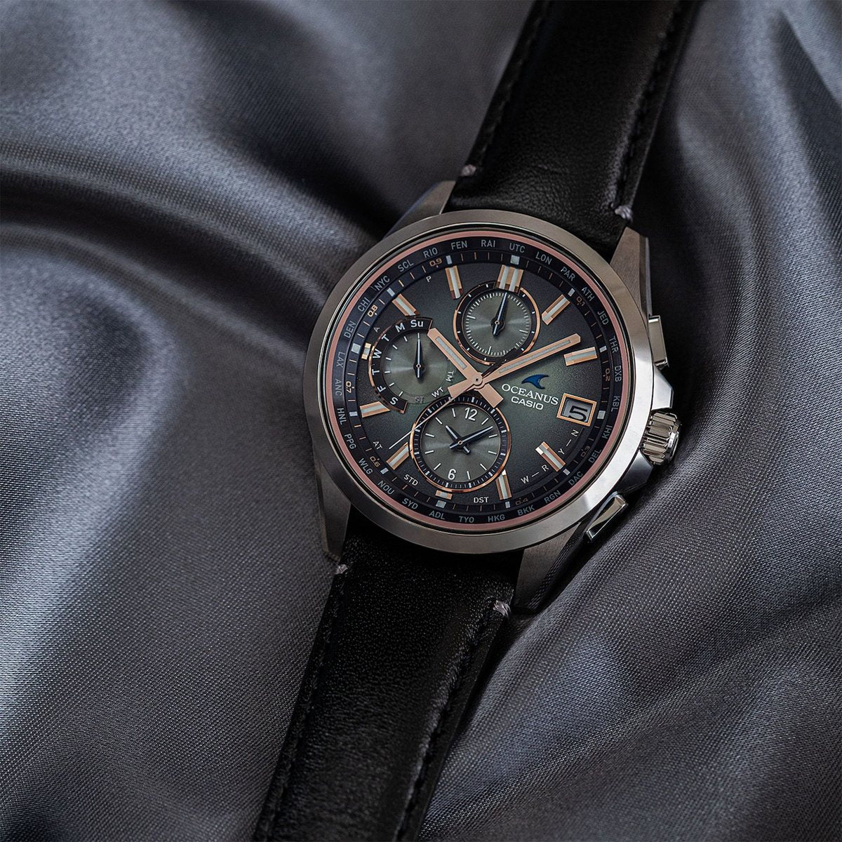 カシオ オシアナス 電波 ソーラー 腕時計 CASIO OCEANUS CLASSIC LINE OCW-T2600RL-3AJR 日本製 Premium Production Line Retro Tone Collection【2026 新作】