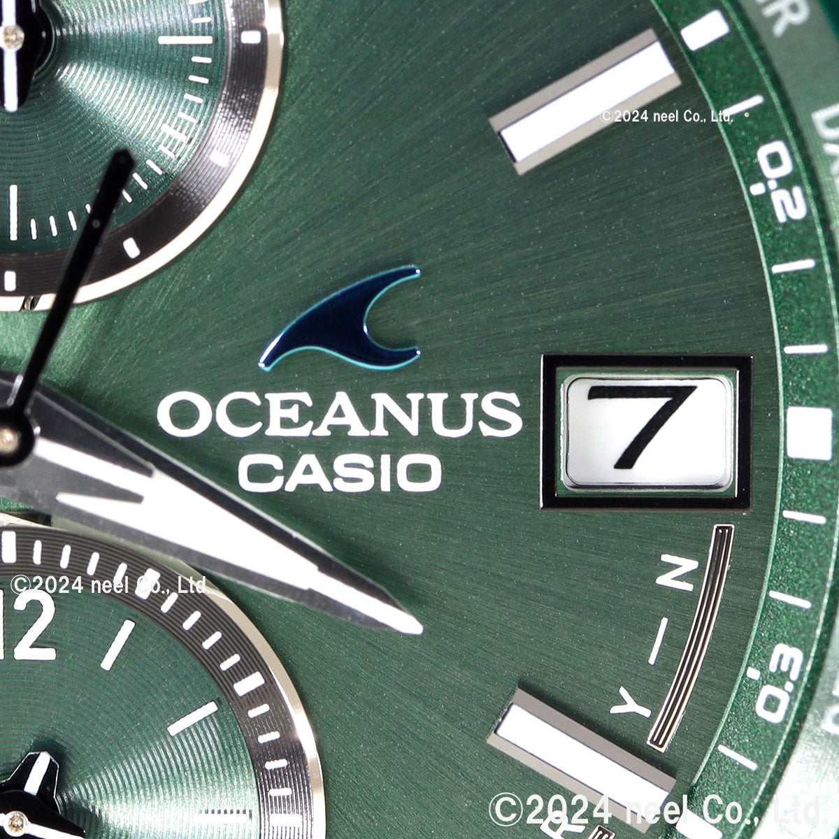 オシアナス OCEANUS 20周年記念 限定モデル 電波 ソーラー 腕時計 メンズ タフソーラー CASIO カシオ CLASSIC LINE OCW-T2600SG-3AJR 日本製 Premium Production Line【2024 新作】