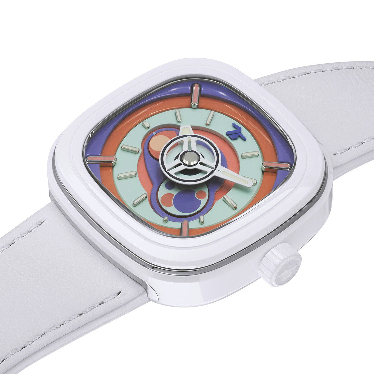 セブンフライデー SEVENFRIDAY Bubble Gum 腕時計 メンズ 自動巻き P1C/06【60回分割手数料無料！】