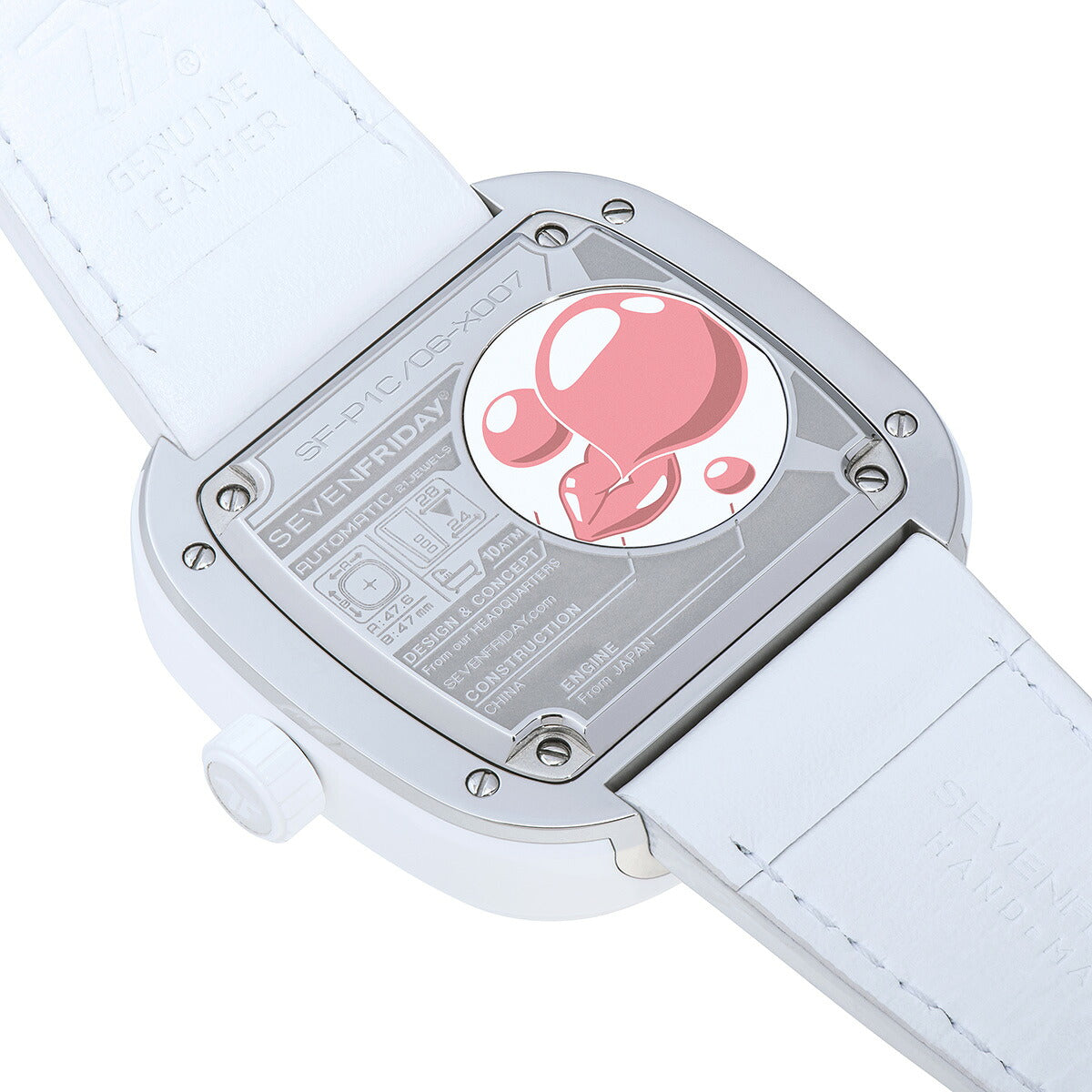 セブンフライデー SEVENFRIDAY Bubble Gum 腕時計 メンズ 自動巻き P1C/06【60回分割手数料無料！】