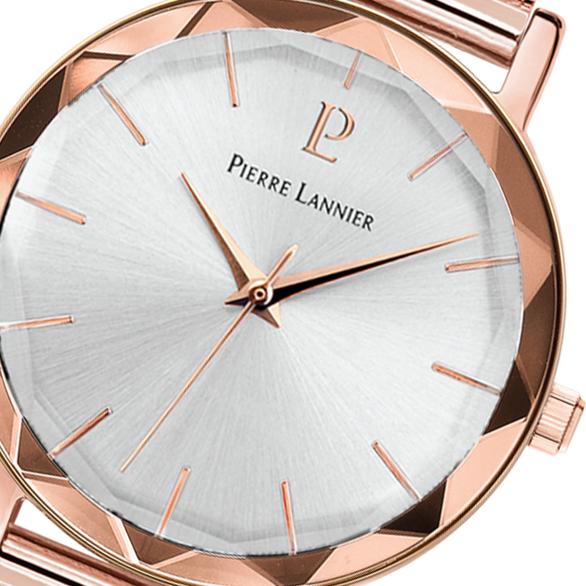ピエールラニエ PIERRE LANNIER レディース 腕時計 クオーツ マルチプル MULTIPLES 30mm P499B929 ラウンド メッシュベルト ピンクゴールド