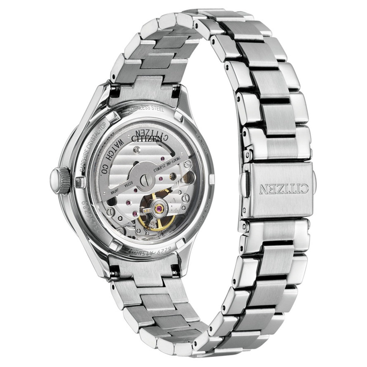 シチズンコレクション CITIZEN COLLECTION メカニカル 自動巻き 機械式 オープンハート 金碧珠 限定モデル 腕時計 レディース PC1010-52L