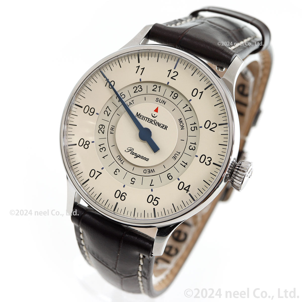 マイスタージンガー MeisterSinger パンゲア デイデイト アイボリー 40mm Pangaea Day Date Ivory 自動巻き 腕時計 メンズ PDD903