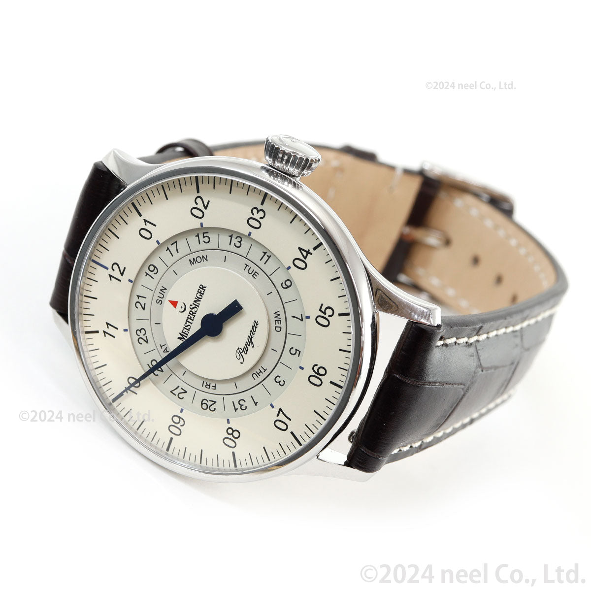 マイスタージンガー MeisterSinger パンゲア デイデイト アイボリー 40mm Pangaea Day Date Ivory 自動巻き 腕時計 メンズ PDD903