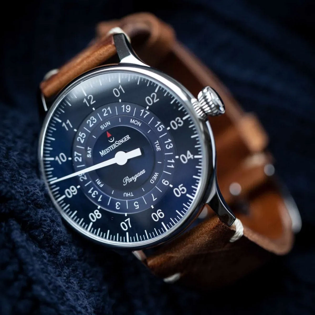 マイスタージンガー MeisterSinger パンゲア サンバーストブルー Pangaea Sunburst Blue 自動巻き 腕時計 メンズ レディース PDD908【2026 新作】【60回分割手数料無料！】
