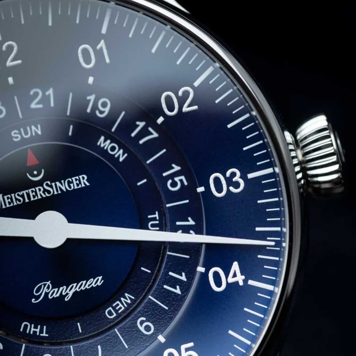 マイスタージンガー MeisterSinger パンゲア サンバーストブルー Pangaea Sunburst Blue 自動巻き 腕時計 メンズ レディース PDD908【2026 新作】【60回分割手数料無料！】