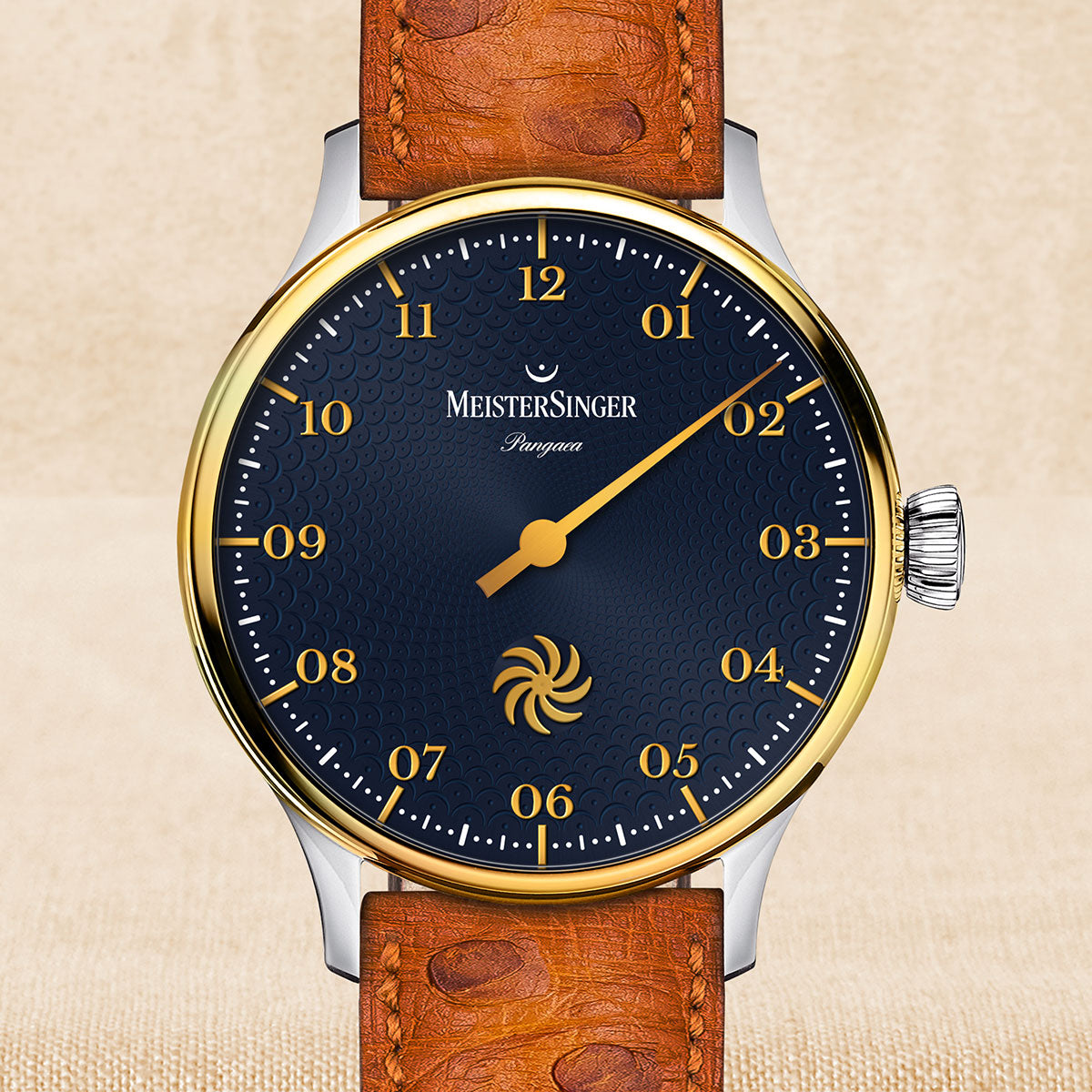 マイスタージンガー MeisterSinger パンゲア スチール ブルー＆ゴールド Pangaea Steel 自動巻き 腕時計 メンズ PDS917GLG【2026 新作】【60回分割手数料無料！】