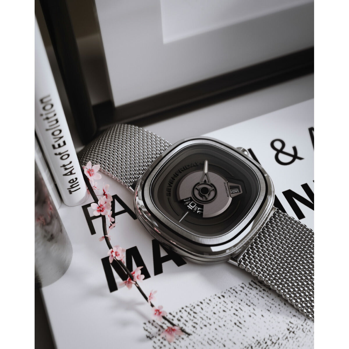 セブンフライデー SEVENFRIDAY PE1/01 M PE-Series 腕時計 メンズ 自動巻き