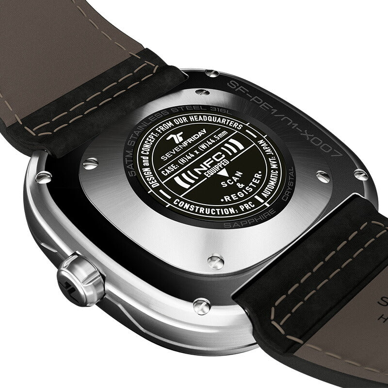 セブンフライデー SEVENFRIDAY PE1/01 PE-Series 腕時計 メンズ