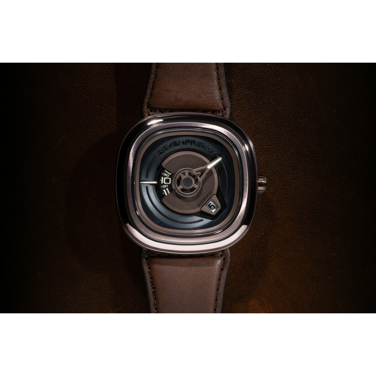 セブンフライデー SEVENFRIDAY PE2/01 PE-Series 腕時計 メンズ 自動巻き
