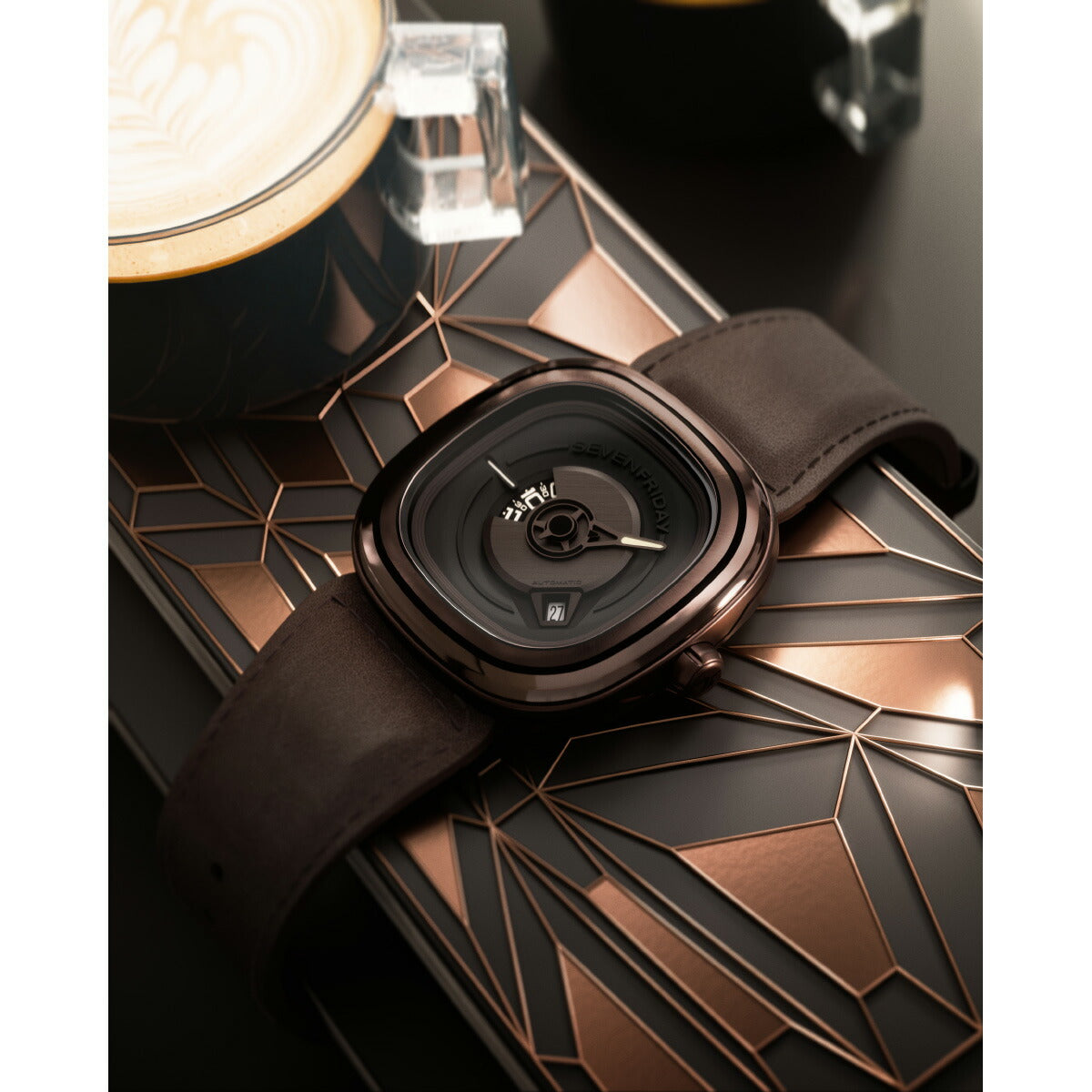セブンフライデー SEVENFRIDAY PE2/01 PE-Series 腕時計 メンズ 自動巻き