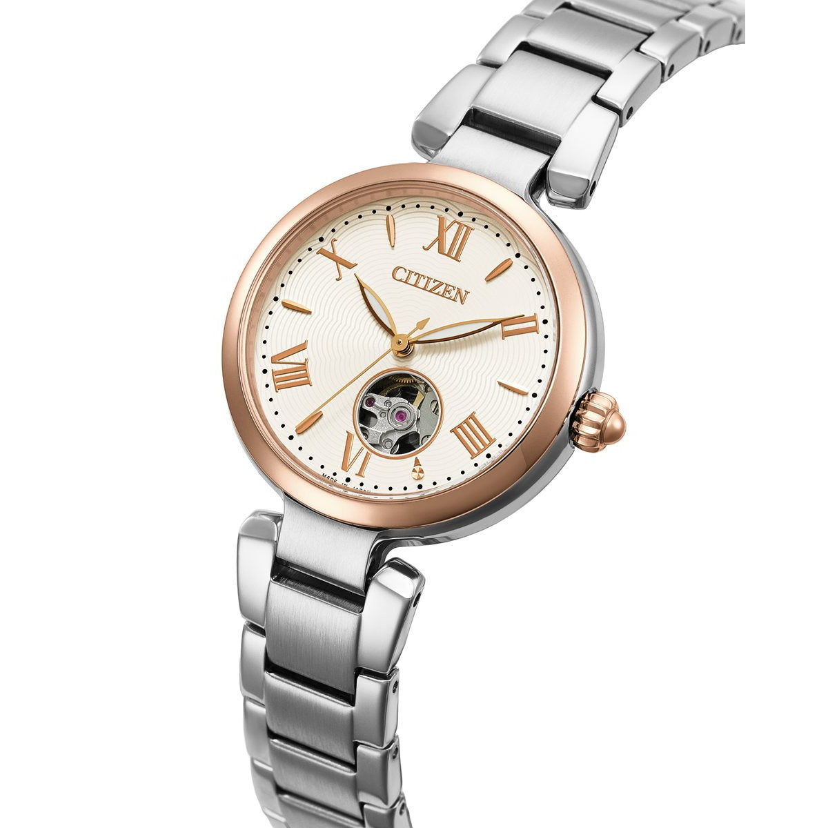 シチズンコレクション CITIZEN COLLECTION メカニカル 自動巻き 機械式 オープンハート 腕時計 レディース PR1054-59A【2026 新作】