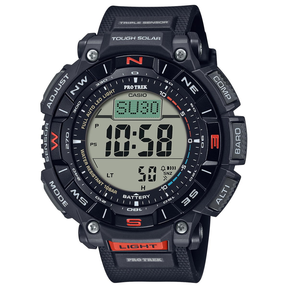 CASIO PRO TREK ソーラー　腕時計PRG-340L-5JF カシオ プロトレック PRG-340L-5JF コヨーテブラウン タフソーラー