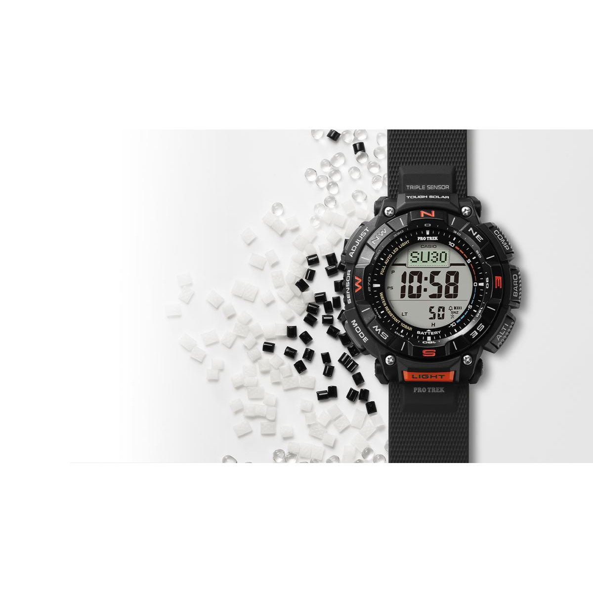 カシオ プロトレック CASIO PRO TREK ソーラー 腕時計 メンズ タフソーラー Camper Line PRG-340-1JF