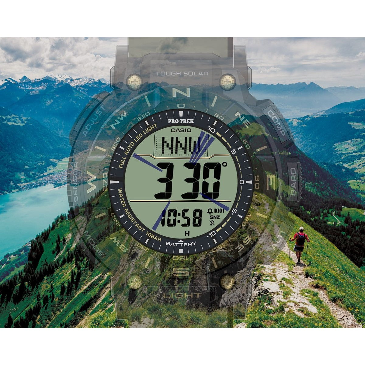 カシオ プロトレック CASIO PRO TREK ソーラー 腕時計 メンズ PRG-340ANS-3JR 30th Anniversary Model【2025 新作】