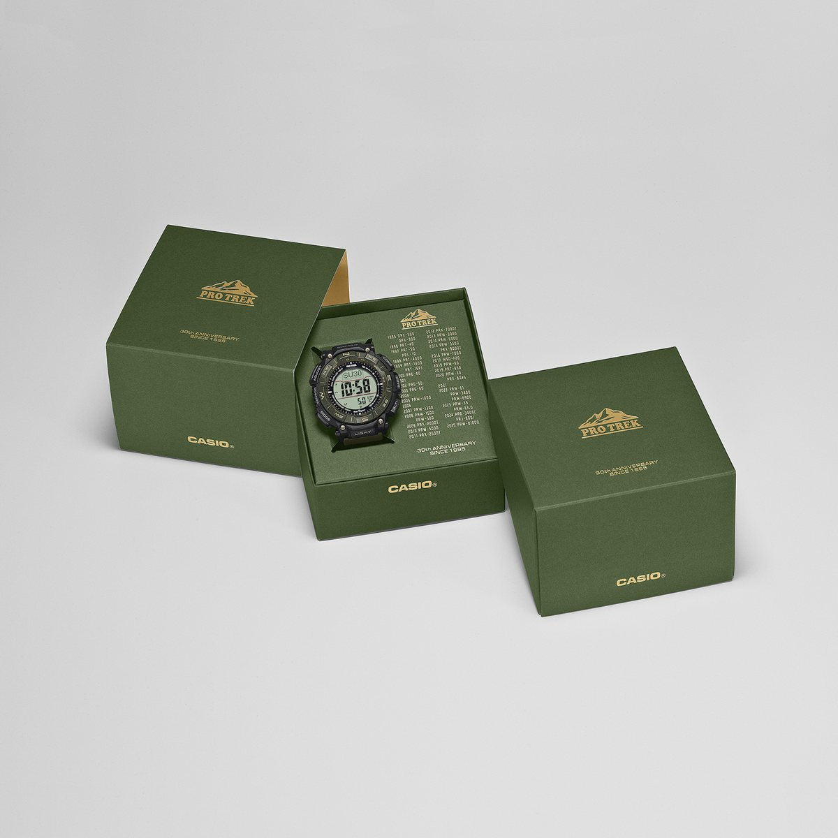 カシオ プロトレック CASIO PRO TREK ソーラー 腕時計 メンズ PRG-340ANS-3JR 30th Anniversary Model【2025 新作】