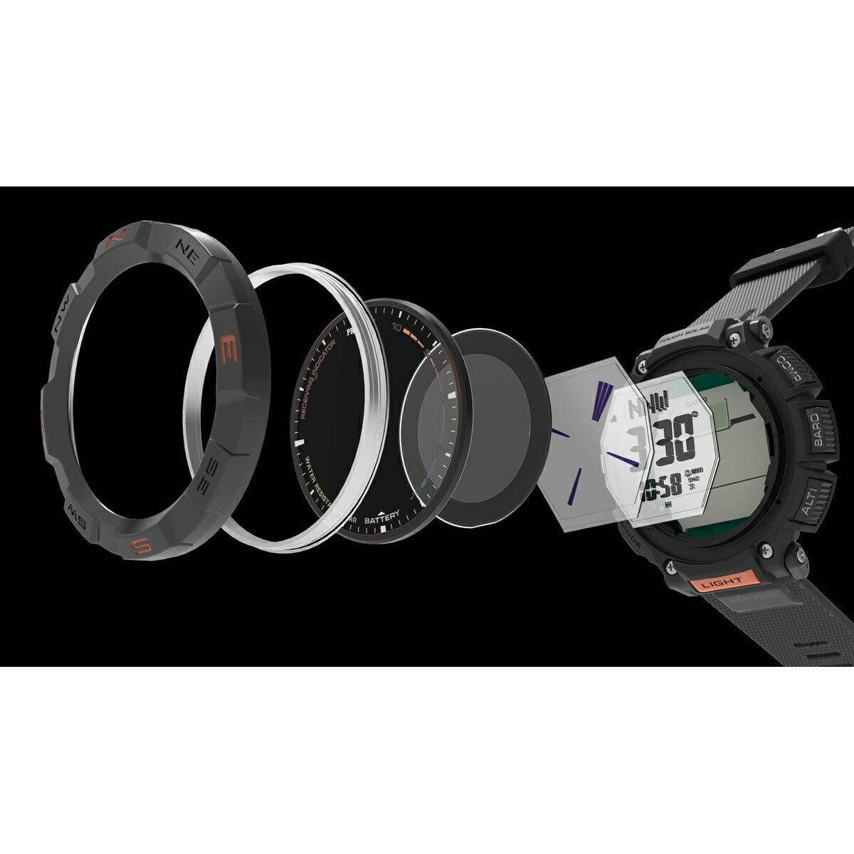 カシオ プロトレック CASIO PRO TREK ソーラー 腕時計 メンズ Climber Line PRG-340SC-2JF【2024 新作】