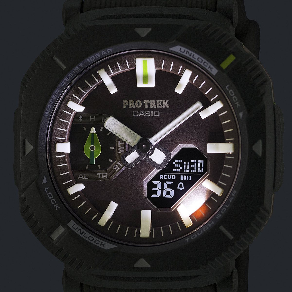 カシオ プロトレック CASIO PRO TREK 日本自然保護協会 かえるのピクルス コラボ 限定 ソーラー 腕時計 メンズ Hiker Line PRJ-B001NJ-3JR【2026 新作】