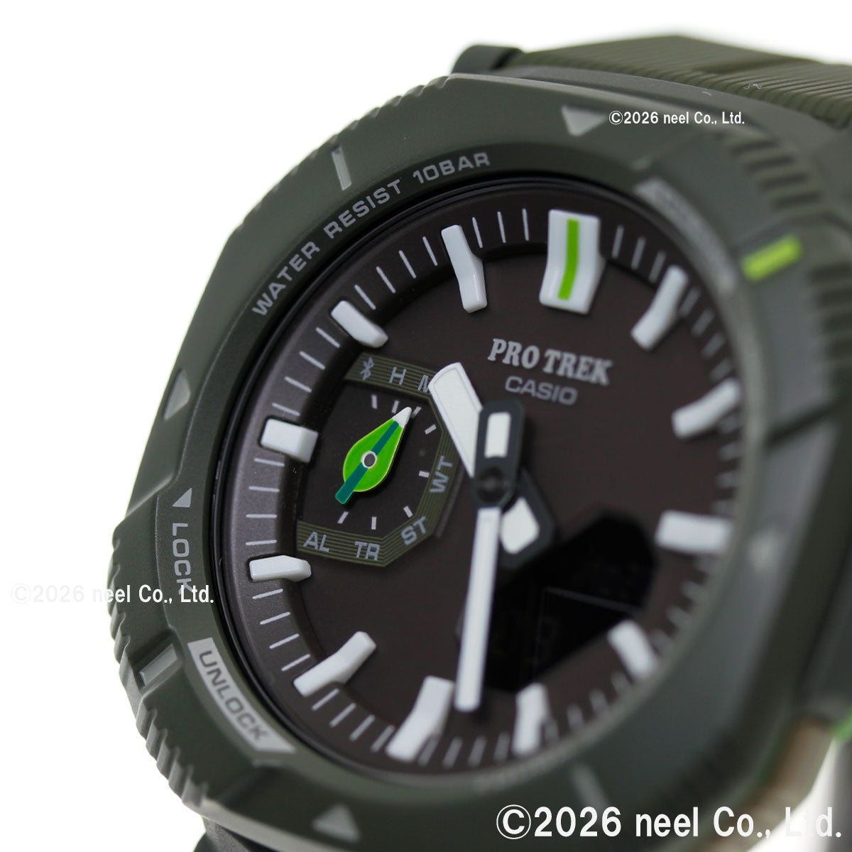カシオ プロトレック CASIO PRO TREK 日本自然保護協会 かえるのピクルス コラボ 限定 ソーラー 腕時計 メンズ Hiker Line PRJ-B001NJ-3JR【2026 新作】