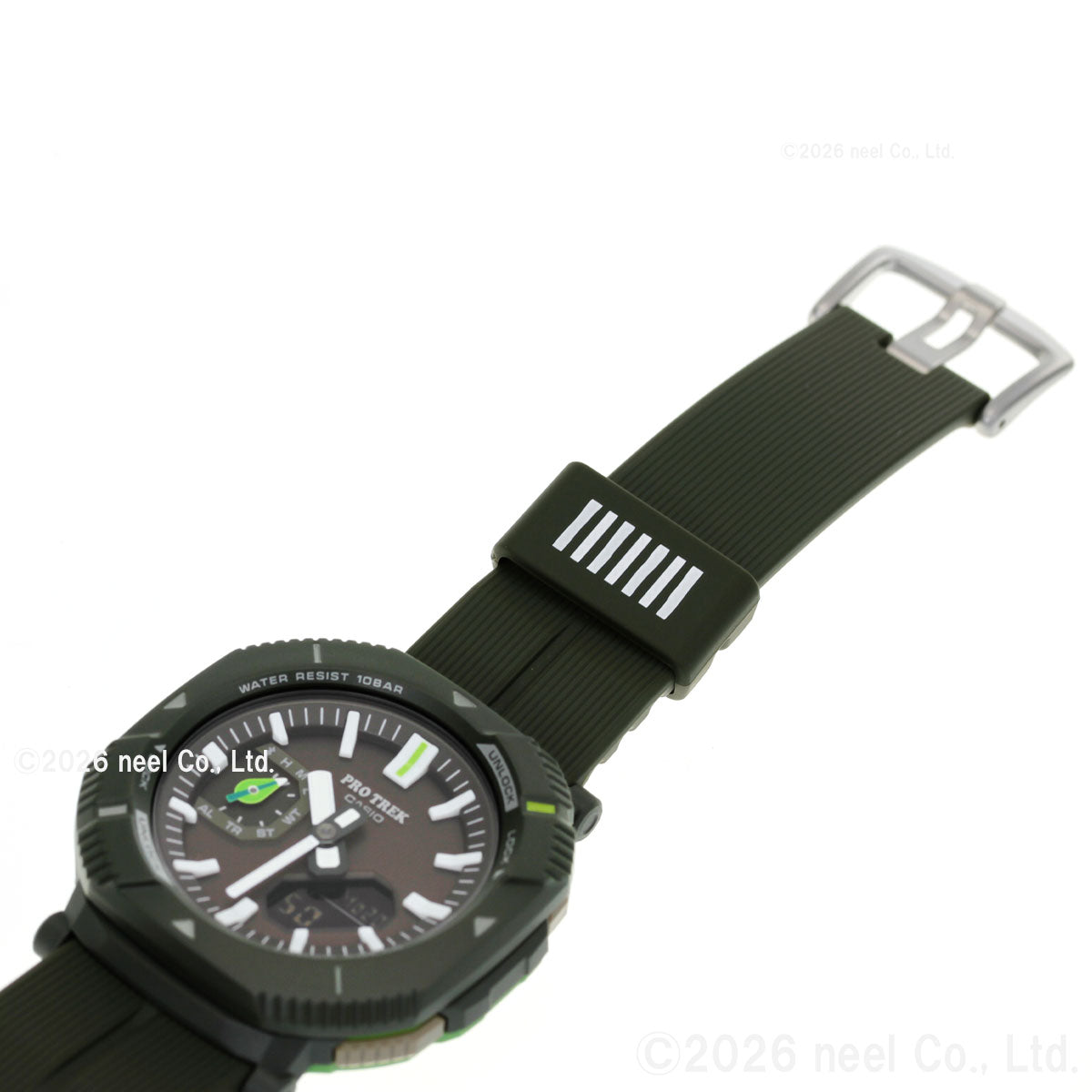 カシオ プロトレック CASIO PRO TREK 日本自然保護協会 かえるのピクルス コラボ 限定 ソーラー 腕時計 メンズ Hiker Line PRJ-B001NJ-3JR【2026 新作】