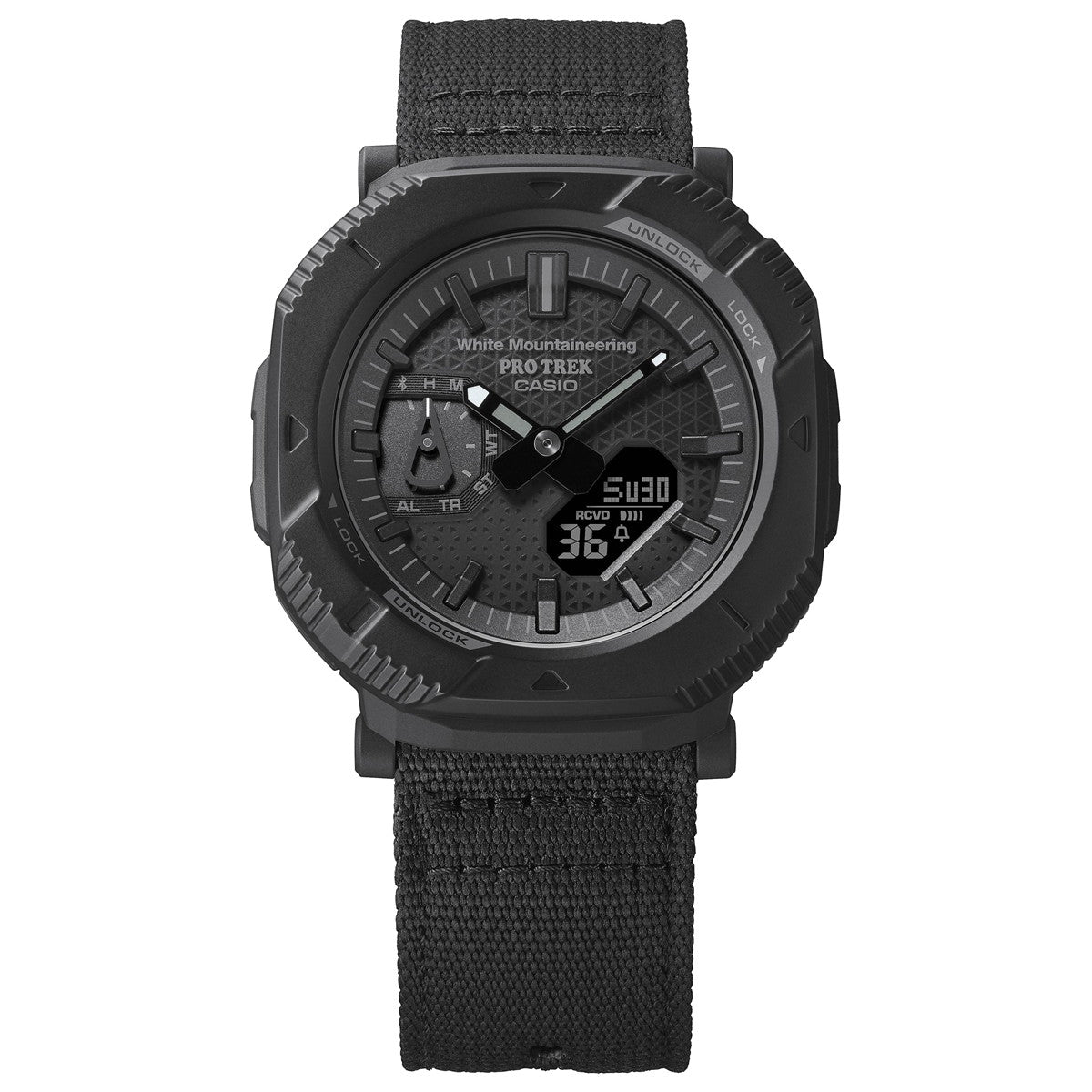 カシオ プロトレック CASIO PRO TREK White Mountaineering コラボ 限定モデル ソーラー 腕時計 メンズ Hiker Line PRJ-B001WM-1JR【2024 新作】