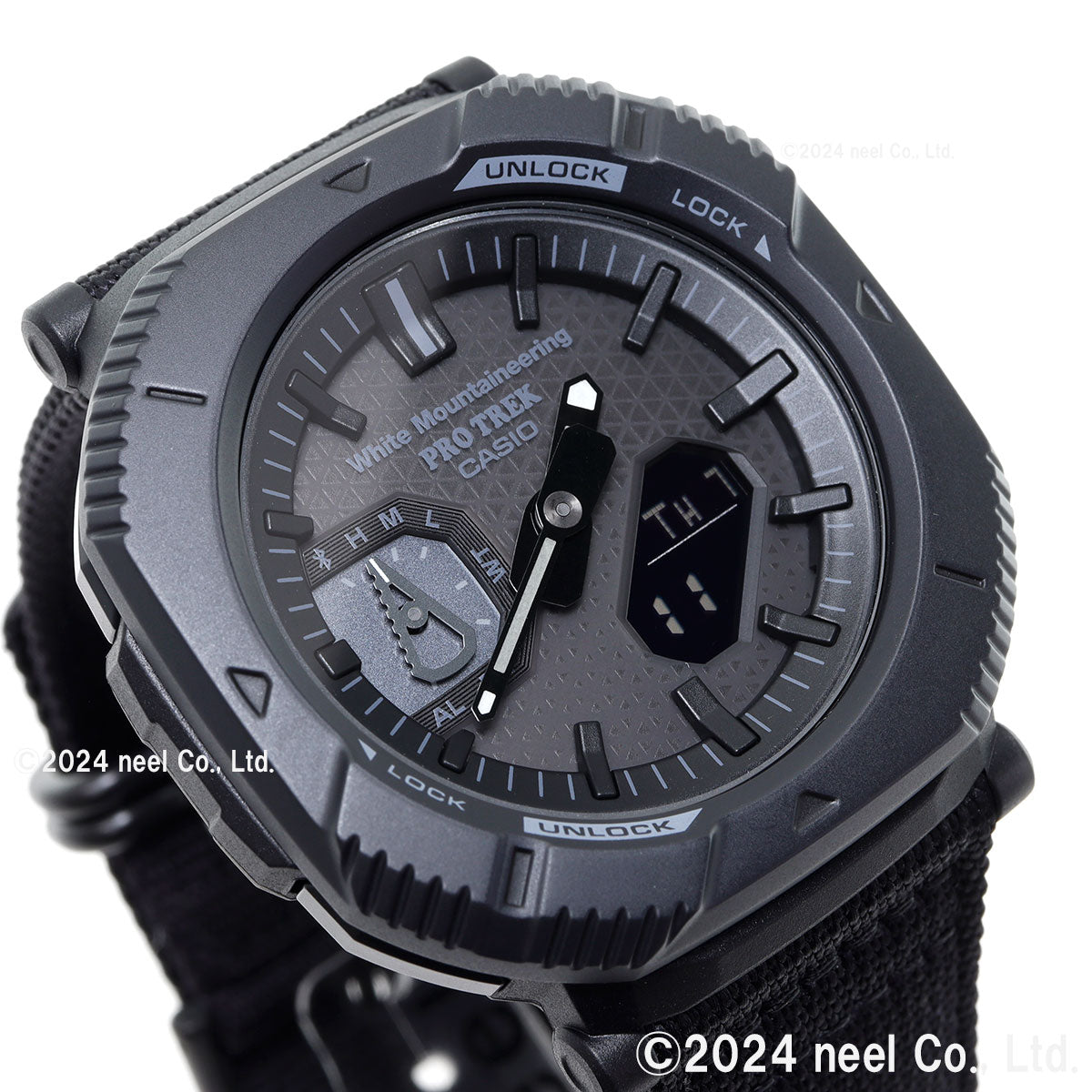 カシオ プロトレック CASIO PRO TREK White Mountaineering コラボ 限定モデル ソーラー 腕時計 メンズ Hiker Line PRJ-B001WM-1JR【2024 新作】