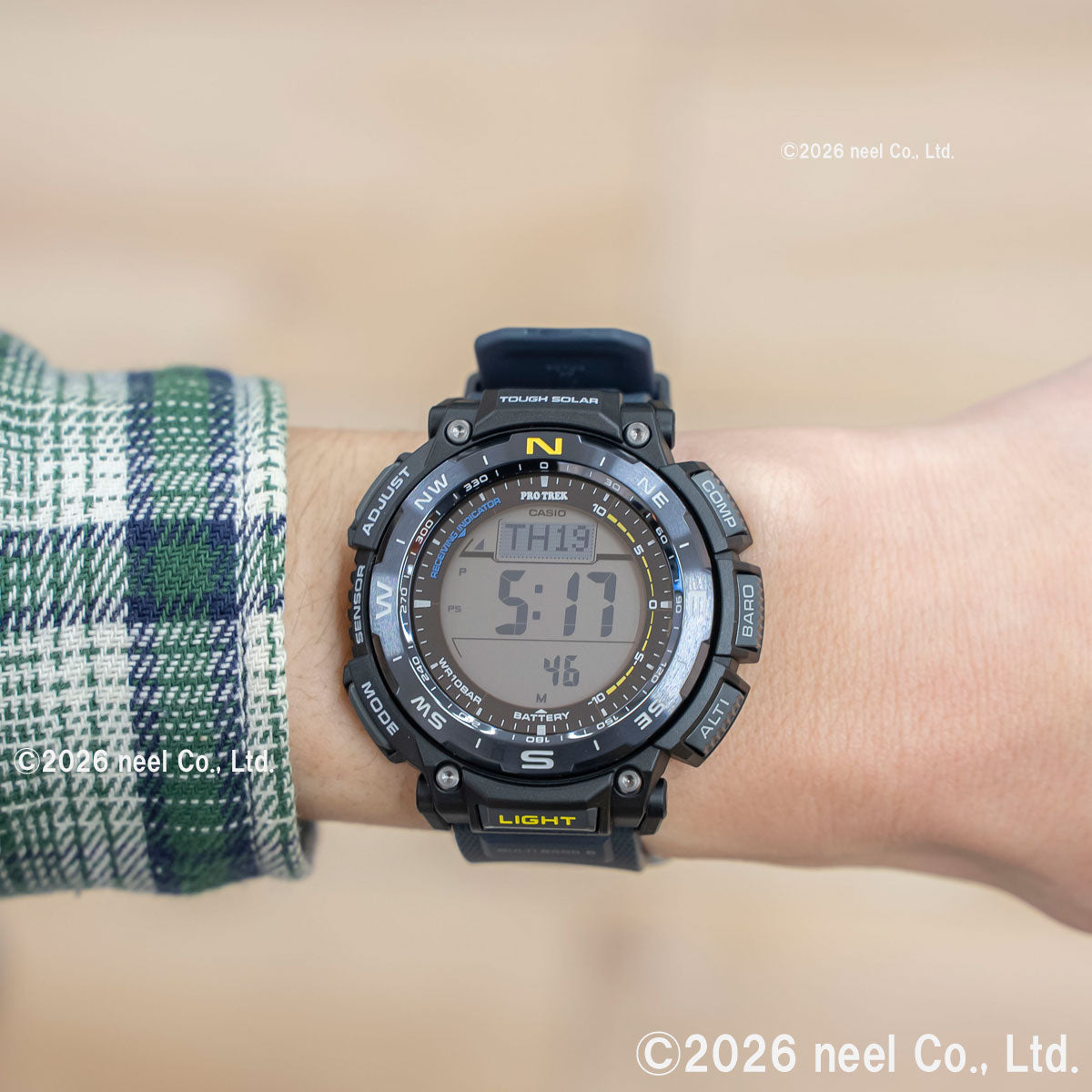 カシオ プロトレック CASIO PRO TREK 電波 ソーラー 腕時計 メンズ Climber Line PRW-3400Y-2JF