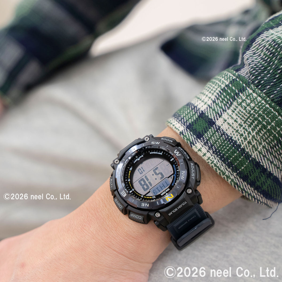 カシオ プロトレック CASIO PRO TREK 電波 ソーラー 腕時計 メンズ Climber Line PRW-3400Y-2JF