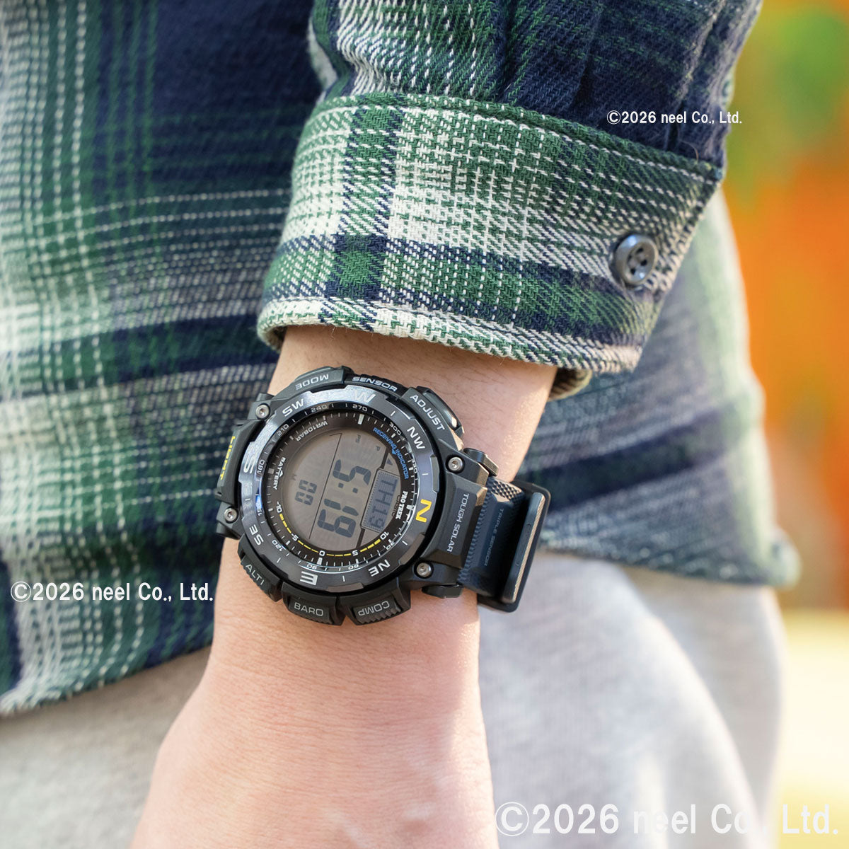 カシオ プロトレック CASIO PRO TREK 電波 ソーラー 腕時計 メンズ Climber Line PRW-3400Y-2JF