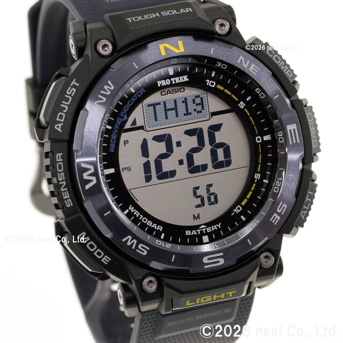 カシオ プロトレック CASIO PRO TREK 電波 ソーラー 腕時計 メンズ Climber Line PRW-3400Y-2JF