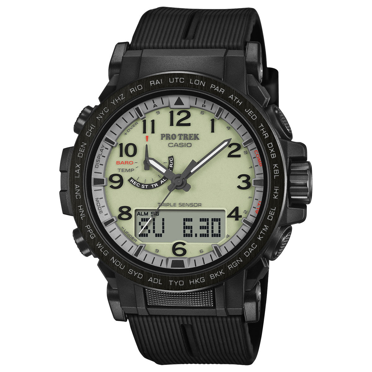 カシオ プロトレック CASIO PRO TREK 電波 ソーラー 腕時計 メンズ タフソーラー Climber Line PRW-51LD-1JF【2026 新作】