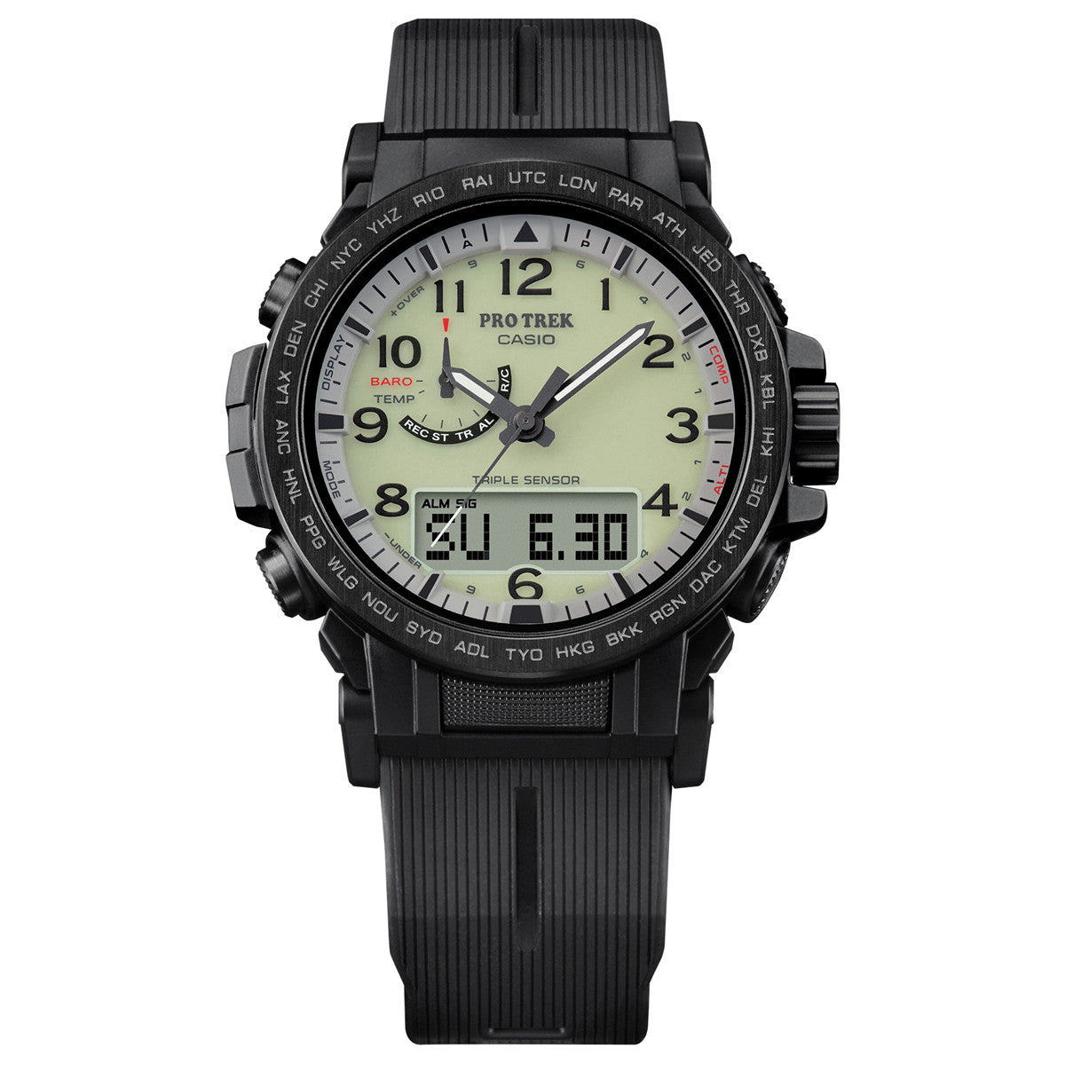 カシオ プロトレック CASIO PRO TREK 電波 ソーラー 腕時計 メンズ タフソーラー Climber Line PRW-51LD-1JF【2026 新作】
