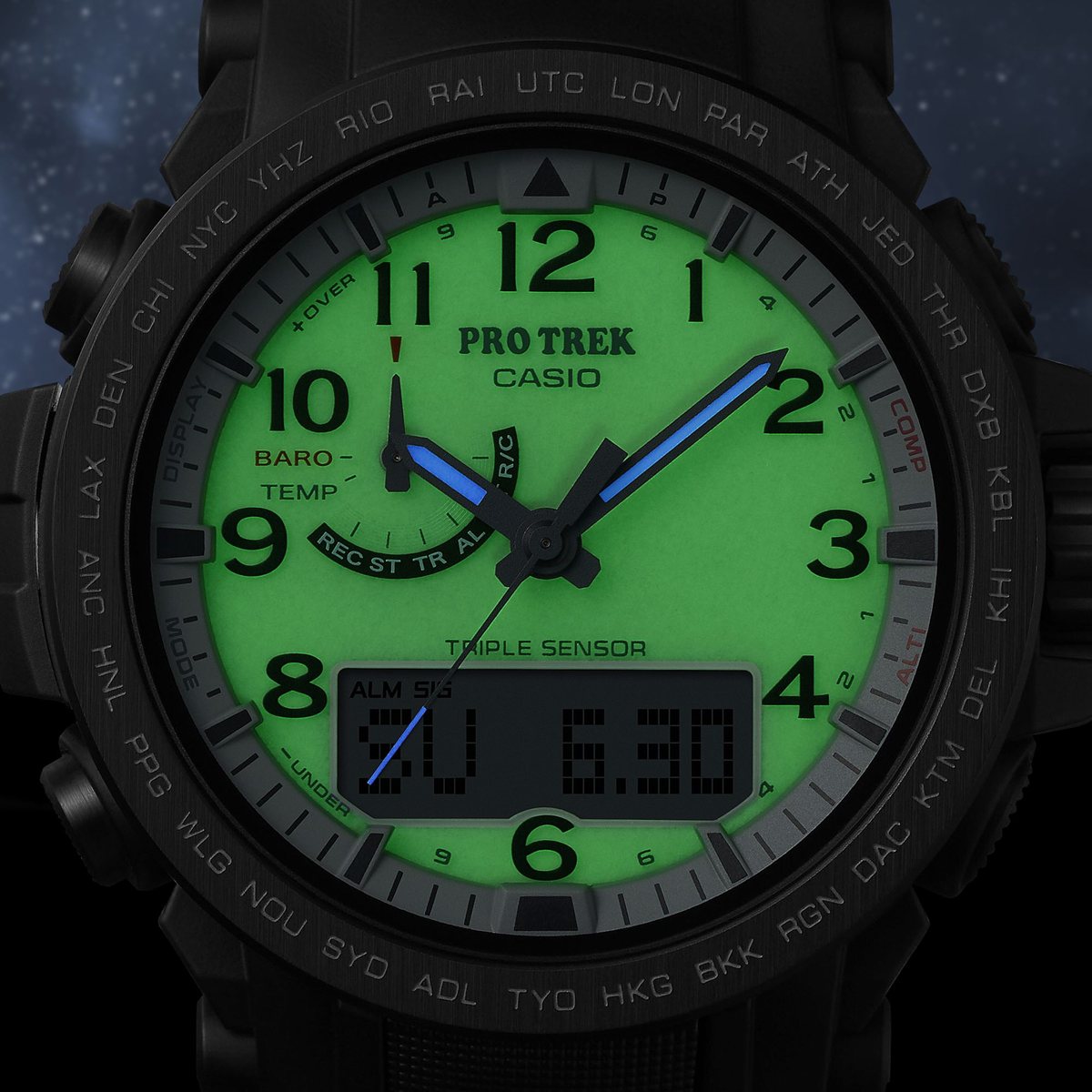 カシオ プロトレック CASIO PRO TREK 電波 ソーラー 腕時計 メンズ タフソーラー Climber Line PRW-51LD-1JF【2026 新作】