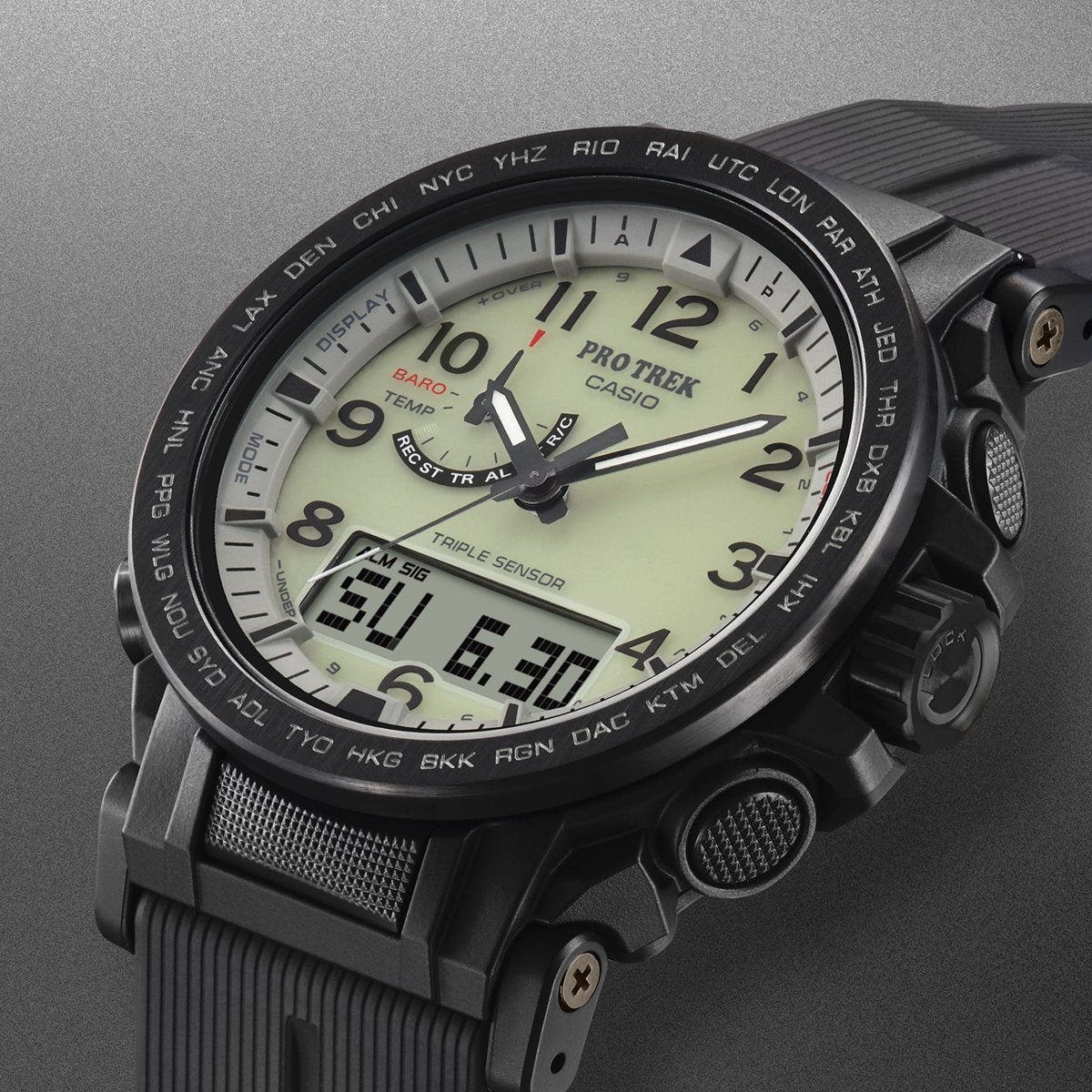 カシオ プロトレック CASIO PRO TREK 電波 ソーラー 腕時計 メンズ タフソーラー Climber Line PRW-51LD-1JF【2026 新作】