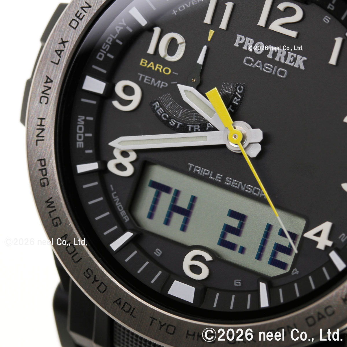 カシオ プロトレック CASIO PRO TREK 電波 ソーラー 腕時計 メンズ タフソーラー Climber Line PRW-51Y-1JF