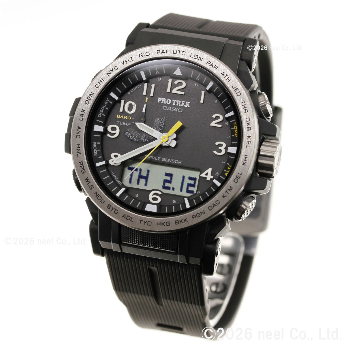カシオ プロトレック CASIO PRO TREK 電波 ソーラー 腕時計 メンズ タフソーラー Climber Line PRW-51Y-1JF
