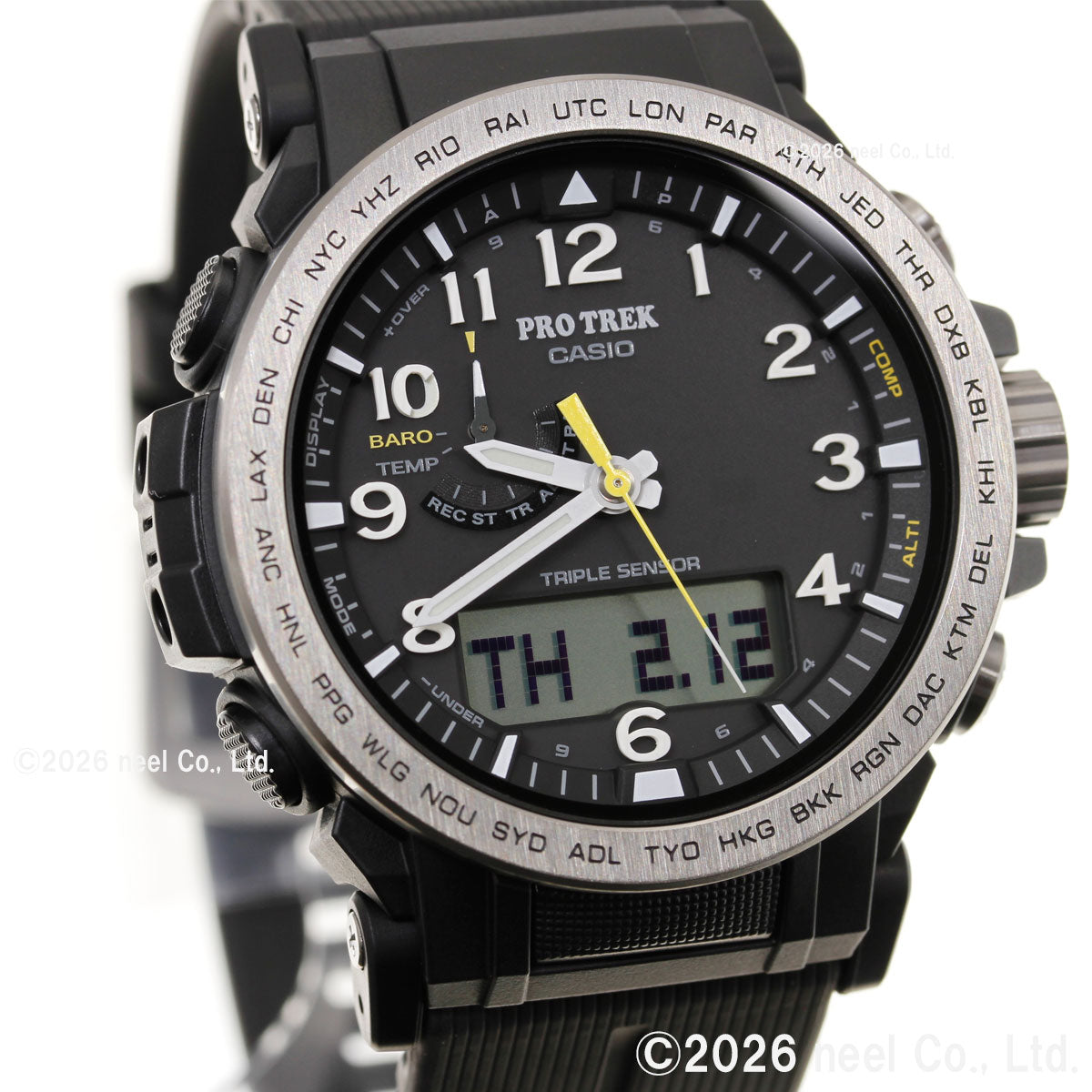 カシオ プロトレック CASIO PRO TREK 電波 ソーラー 腕時計 メンズ タフソーラー Climber Line PRW-51Y-1JF
