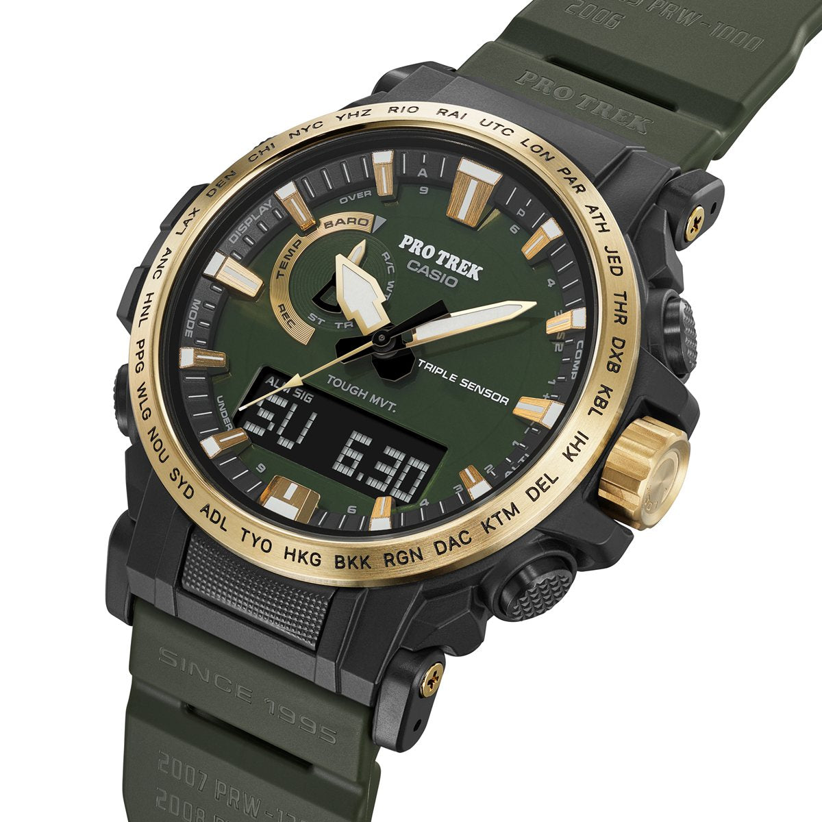 カシオ プロトレック CASIO PRO TREK 電波 ソーラー 腕時計 メンズ PRW-61ANS-3JR 30th Anniversary Model【2025 新作】