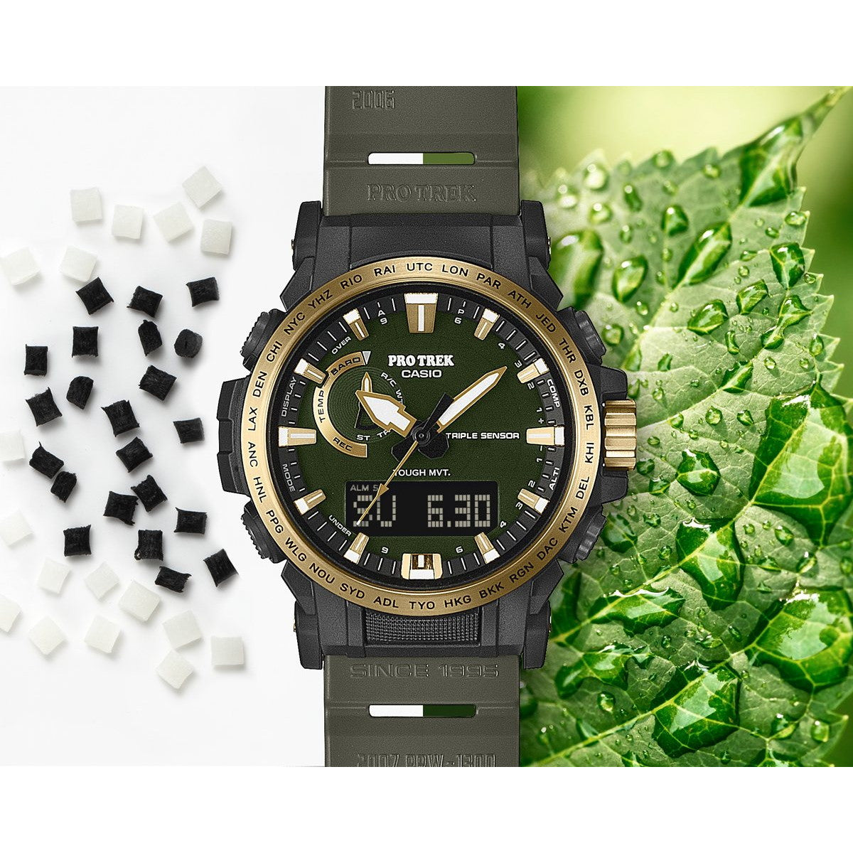 カシオ プロトレック CASIO PRO TREK 電波 ソーラー 腕時計 メンズ PRW-61ANS-3JR 30th Anniversary Model【2025 新作】