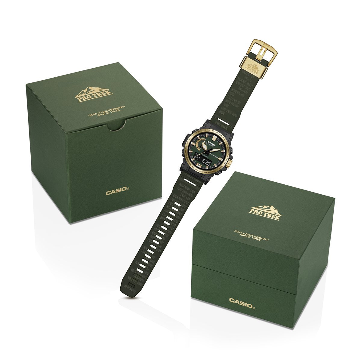 カシオ プロトレック CASIO PRO TREK 電波 ソーラー 腕時計 メンズ PRW-61ANS-3JR 30th Anniversary Model【2025 新作】