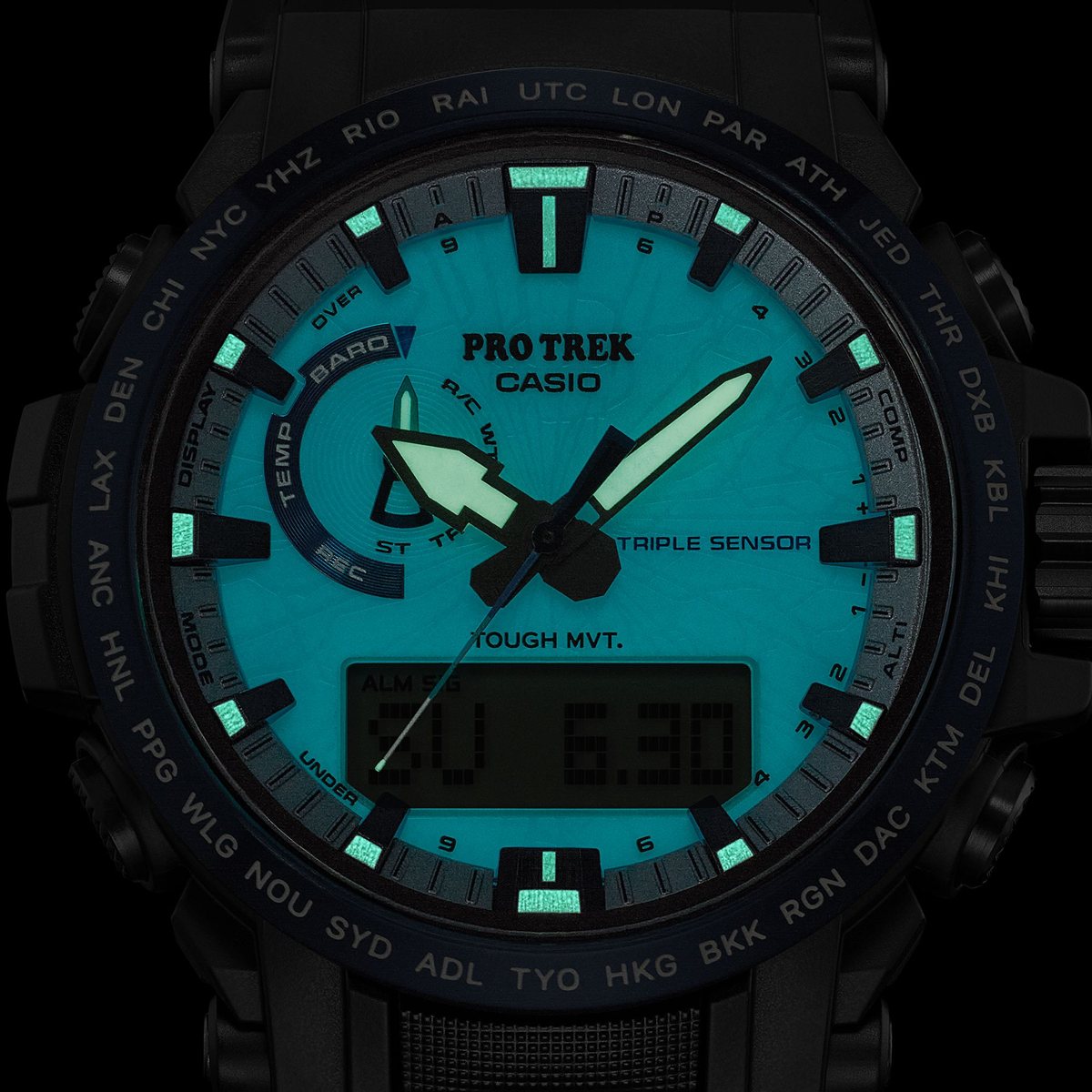 カシオ プロトレック CASIO PRO TREK 電波 ソーラー 腕時計 メンズ Climber Line PRW-61D-2JF 八幡平ドラゴンアイ【2026 新作】