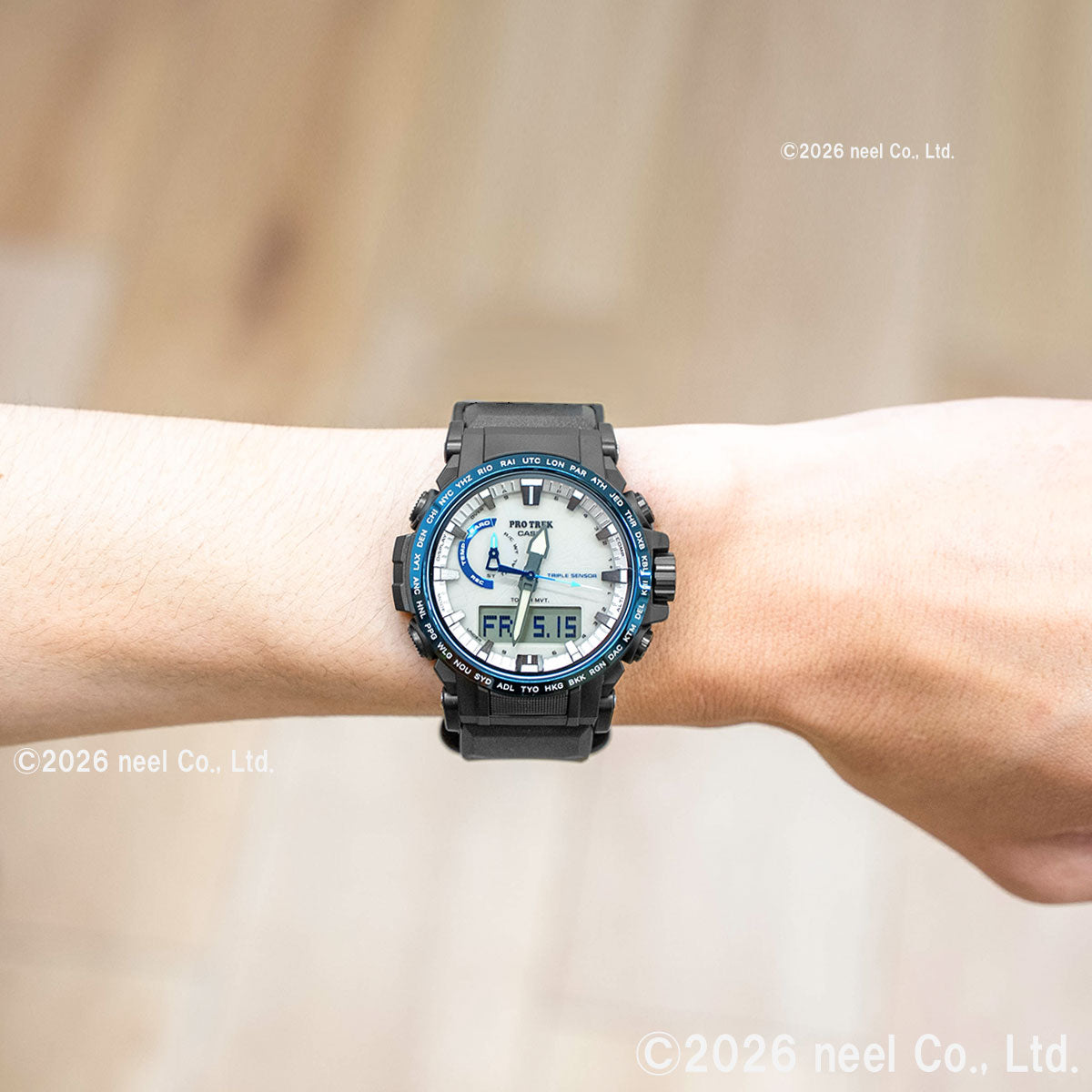 カシオ プロトレック CASIO PRO TREK 電波 ソーラー 腕時計 メンズ Climber Line PRW-61D-2JF 八幡平ドラゴンアイ【2026 新作】
