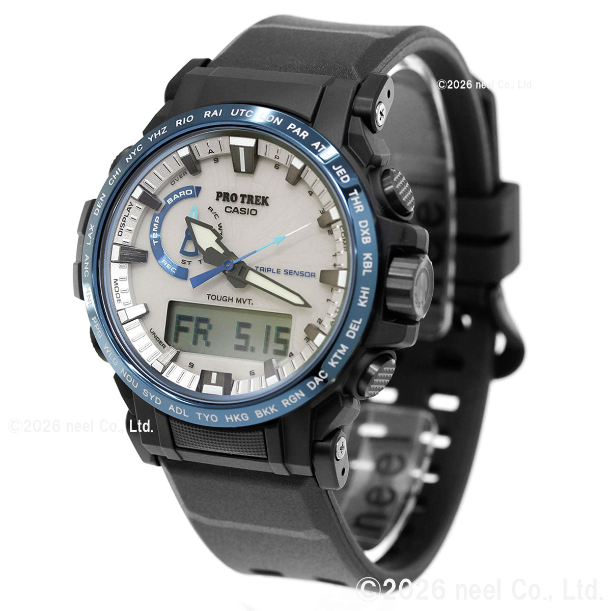 カシオ プロトレック CASIO PRO TREK 電波 ソーラー 腕時計 メンズ Climber Line PRW-61D-2JF 八幡平ドラゴンアイ【2026 新作】